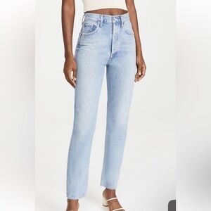 NWT • Agolde • 90s Pinch Waist Jean